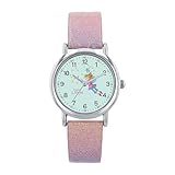 Prinzessin Lillifee Armbanduhr mit Kunstlederband für Mädchen, grün, wasserdichte 3 bar, Lillifee, Geschenkidee, kommt in Uhren Geschenkbox, 2040171