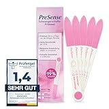 PreSense® - Schwangerschafts-Schnelltest (5er Pack) - Schnell, Sicher, Zuverlässig und Einfach – Urintest - SS Test Schwanger – Schwangerschaft