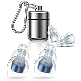 NEUTYPECHIC Ohrstöpsel Konzert Schalldämmung, Konzert Ohrstöpsel Austauschbare Ohrstöpsel, Gehörschutz Konzert Tragbar, Gehörschutz Musik Geeignet für Partys, Konzerte, Bars und Diskotheken