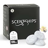 Scentchips® Vanille Duftwachschips – Hausduft – Duftwachs Melts – Geeignet für Duftlampe & Wachsbrenner – Warm & Süß – 8 Stück – Langanhaltender Raumduft