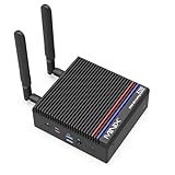 MINIX Z150-0dB lüfterloser Mini PC, Intel N150, 16GB DDR4, 512GB M.2 PCIe Gen3 x 4 NVMe SSD Mini Desktop Computer, 4K Dual Display/2.5G LAN/USB3.2/USB-C/Vesa Mount/Auto Power On for Offfice Business