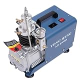 PCP Kompressor, 30MPa 1800W Elektrische Hochdruckluftpumpe, 2800RPM, Zweizylinder-Zwei-Stufen-Kompression, Hochdruck Luft Kompressor für Druckprüfung