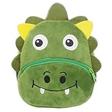 Kamerarucksack mit Laptopfach, niedlicher Dinosaurier-Rucksack, Kleinkind-Rucksack, Baby, Jungen, 3D-Cartoon-Zoo-Tier, Plüsch, kleine Vorschule, Umhängetasche, Kindergarten Dinosaurier-Rucksack für