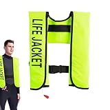 Yaztauho Schwimmweste Für Erwachsene,Schwimmanzug Mit Auftrieb Automatisch Aufblasbar | Sicherheitsweste Für Wassersport Bootsurfing Schwimmen Kajak Paddleboard Angeln