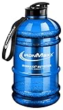 IronMaxx Water Gallon - Blau 2200ml | BPA & DEHP frei | auslaufsichere Trinkflasche mit Messskala | in verschiedenen Farben erhältlich