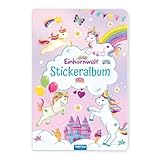 Trötsch Mein Stickeralbum Einhornwelt Stickerbuch: Album zum Sammeln (Einhornwelt: Alles rund ums Einhorn)