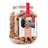 MERA pure sensitive Goody Snack, gesunde Leckerlis für sensible Hunde, Hundeleckerli aus Lachs und Reis, Hundesnack glutenfrei zum Training (600 g)