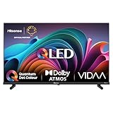 Hisense 32A5NQ 80 cm (32 Zoll) QLED Fernseher Full HD, Smart TV, Triple Tuner, AI Sports Mode, Dolby Atmos, Share to TV, Duale Positionierung, WiFi, Game & Hotel Modus, Schwarz [2024]