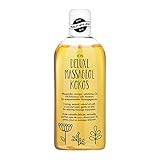 EIS Deluxe Massageöl | Erotisches Massage Öl für sinnliche Momente | Erotik-Wellness & Massage mit Kokos Aroma | Intimes Körperöl für Partnermassagen & Vorspiel | Entspannend & wärmend | 250 ml
