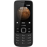 Nokia 225 (2020) 4G Dual-SIM Mobiltelefon im Premium Design (2.4' QVGA Display, 4G Technologie, Bluetooth 5.0, MP3-Player, FM Radio, 128 MB Speicher (bis zu 128 GB via microSD), VGA Kamera) schwarz