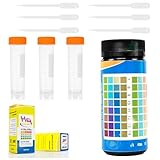 MOAZIFI Boden-pH-Tester Kit, Professionelles 11-teiliges Bodentest-Set mit 200 Teststreifen für Garten, Rasen, Gemüsebeete, Kompost und Zimmerpflanzen, pH-Messbereich 4,5-9,0