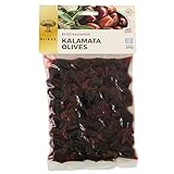 Blikas Griechische Schwarze Kalamata-Oliven, Packung mit 2 x 250 g (insgesamt 500 g)