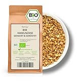 Kamelur Bio Haselnüsse gehackt und geröstet - 100g - BIO Haselnuss gehacktes Granulat naturbelassen und ohne Zusätze