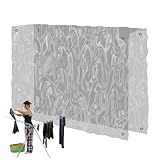 Derwrtup Wasserdichte Abdeckung für Outdoor-Wäsche, Regenschutz für den Außenbereich, schützt Kleidung vor und Wasser für Unterwäsche, Bettwäsche, Mäntel, Hosen, Decken, T-Shirts