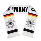 DIFLAX Deutschland Fußball HD Strickschal, Herren Fanartikel, für Fußballspiele, Fantreffen, Sportveranstaltungen