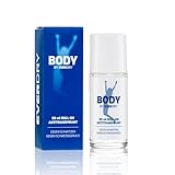 EVERDRY Antitranspirant Body Roll-On | gegen starkes Schwitzen unter den Achseln und am Körper | ergiebig für 6-12 Monate | 50 ml | Antiperspirant ohne Alkohol, Farb- und Parfümstoffe