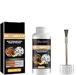 vokkrv Rostumwandler & Grundierung, 2025 Neu Rostumwandler Auto, Rostkonverter mit Pinsel 2 in 1, Hocheffektiver Rostkonverter, Rostumwandler mit Grundierung, Rostschutz-Reparaturmittel