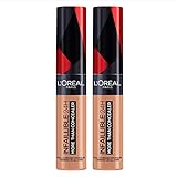 L'Oréal Paris Infaillible Liquid Concealer für das Gesicht, mehr als nur ein Concealer, wasserdichte Formel, langanhaltende Deckwirkung, 24 Stunden, natürlicher Effekt, gegen Augenringe, Unreinheiten