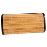 MERRYHAPY Bambus Nackenstützkissen Atmungsaktives Kühlendes Kopfkissen für Sauna und Schlaf Ergonomisch Geformt für Nackenschmerzen Langlebiges Natürliches Bambus Material für Ältere