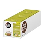 NESCAFÉ DOLCE GUSTO Cappuccino Kaffeekapseln 3er Vorratspack (3 x 15 Portionen)