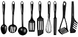 Tefal BIENVENUE K001S925 Set 9 Zubehörteile Schwarz Spatel Stück Kunststoff