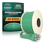 kanoo® Universal Begrenzungskabel für Mähroboter – Begrenzungsdraht für Rasenroboter – Premium Mähroboter Kabel Ø2,7mm (25m)