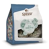 Speed Delicious speedies Eucalyptus, Pferdeleckerli mit Eukalyptusgeschmack, erfrischender Snack für jedes Pferd, Beste Zutaten, einfach praktisch (5 kg)