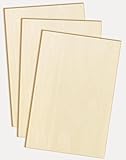 22 Stk Unvollendete Holzplatten zum Basteln,100 x 150 x 2mm Sperrholzplatten,Bastelholz Platten,Holzplättchen zum Basteln,Holzbrettchen zum Gravieren Laserschneiden DIY Heimwerkerprojekte Zeichnen