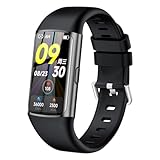 Tipmant Fitness Tracker, 1.47' HD Touchscreen Smartwatch mit Pulsuhr, Schlafmonitor, Schrittzähler, Kalorien,SpO2, Fitness Uhr IP68 Wasserdicht Smart Watch Fitnessuhr für Damen Herren iPhone & Android