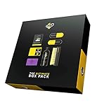 Crep Protect Box-Pack – Premium-Turnschuhe-Reinigungsset mit 6 x Turnschuhe-Reinigungstüchern, 2 x Pille, Radiergummi, Reinigungslösung, Mikrofasertuch und Bürste 100 ml