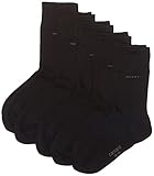 Camano Unisex 5er Pack Socken Ca-Soft aus Baumwolle Damen & Herren Strümpfe, Schwarz (Black 05), (Herstellergröße: 39/42)