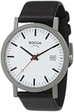 Boccia Herrenuhr Analog Quarz mit Lederarmband 3622-01