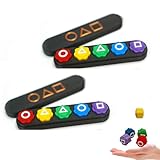 Gonggi-Spiel, Koreanisches Stein-Manipulationsspiel, Traditionelles Volksspiel, Jack-Stein-Set, Gong-Gi, Mini-Fünf-Hand-Augen-Koordinationstraining, Geeignet Für Familientreffen (2 Stück)