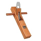 VILLCASE 1 Stück Holzbearbeitungshandwerkzeuge Hobel klein groovend Hausplaner Holzbearbeitungswerkzeug Mahagoni-