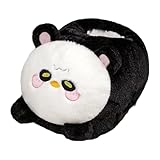 Elektrischer Wärmer für Füße, niedlicher elektrischer Plüsch-Fußwärmer, Winterwärmer, Schuhe für den täglichen Gebrauch, Erwachsene, Kinder, Wohnheim, kaltes Wetter, Reisen, Geburtstag, Innenbereich