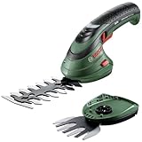 Bosch Akku Grasscheren Set Isio (3,6 Volt, Messerlänge 12 cm, Messerabstand 8 mm, in Softcase)