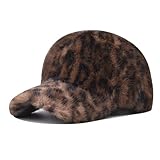 Leopardenmuster, Herren-Baseballkappe, Entenschnabelkappe, klassische Outdoor-Kappe, Unisex-Baseballkappe, Väter-Truck-Fahrermütze, braunes leopardenmuster, large