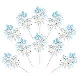 20 Stück Tortendeko Feuerwerk, Kuchen Deko Geburtstag Deko Kuchen Cocktail Deko, Glitzer Deko Party Eiscreme Kuchen Deko, Frauen Männer Zum Cupcake Muffin Deko