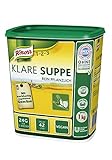 Knorr Klare Suppe Bouillon rein pflanzlich, 1er Pack (1 x 1 kg)