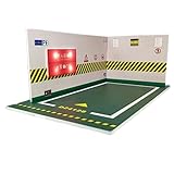 Vitsrisea 1:24 Scale Diecast-Parkhaus-Sammelblattmodellauto-Anzeigeständer Mit Led-Beleuchtung, Miniaturfahrzeugspeicherplattform | Hobbyist Diorama Garage Für Wohnzimmer, Schlafzimmer Und Showc