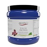 Zendafit Touch Protein – veganes Proteinpulver – 500 g – Geschmack von roten Früchten – erhöht die Muskelmasse, verbessert die Erholung und stärkt das Immunsystem