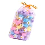 GANAZONO 60 Stück Duftende Wäschereinigungsperlen Konzentrierte Phosphatfreie Waschperlen für Kleidung Sicher Umweltfreundlich für Wolle Baumwolle Babywäsche