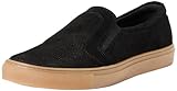 BRAELYN Herren Leder Slip-Ons, Schwarz, 40 EU