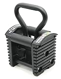 PowerBlock Pro Series Kettlebell Griff - Kompatible Pro Series Hanteln, Krafttraining Zubehör, für Home Gym & Commercial Use, Workout Equipment, Schwarz