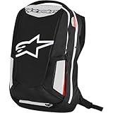 Alpinestars 2801-1259 Motorrad-Rucksack City Hunter Schuh für Unisex/Erwachsene, Schwarz/Weiß