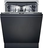 Siemens SX73EX02CE XXL-Geschirrspüler iQ300, vollintegrierte Spülmaschine mit Besteckschublade, 60 cm, HomeConnect, varioSpeed Plus, sideLight, flexKörbe, varioScharnier