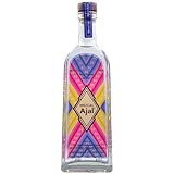 Mezcal Ajal | 100% Cenizo Agave | Artesanal - Handgefertigt in Durango, Mexiko | Leicht rauchig und mild, Perfekt für Cocktails oder zum puren Genuss | 40.5% (0.7 l)