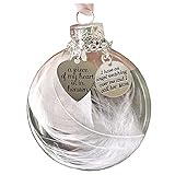 TDEOK Baumschaukel ist EIN Stück – In A Christmas Ornaments of Heart Heave Heart Shape Memorial My Home Decor Infrarot Heizstrahler Outdoor Decke (B, One Size)