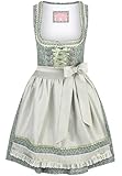 Wiesnwuid Damen Ruby Mini Dirndl, Salbei, 38