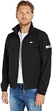 Tommy Jeans Herren Jacke TJM Essential Übergangsjacke, Schwarz (Black), S